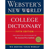 Webster's New World College Dictionary, Fifth Edition [Hardcover]