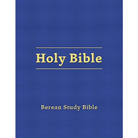 Berean Study Bible (Blue Hardcover) [Hardcover]