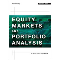 Equity Markets and Portfolio Analysis [Hardcover]