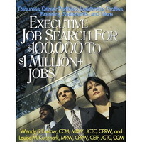 Executive Job Search for $100,000 to $1 Million+ Jobs: Resumes, Career Portfolio [Paperback]