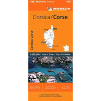 France: Corsica Map 528 [Sheet map, folded]
