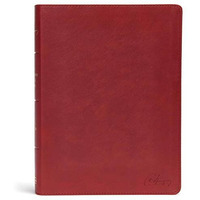 KJV Spurgeon Study Bible, Crimson LeatherTouch [Unknown]
