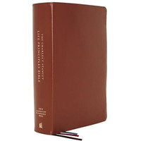 NASB, Charles F. Stanley Life Principles Bible, 2nd Edition, Genuine Leather, Br [Leather / fine bindi]