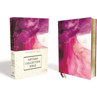 NIV, Artisan Collection Bible, Cloth over Board, Pink, Art Gilded Edges, Red Let [Hardcover]