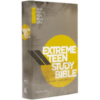 NKJV, Extreme Teen Study Bible, Hardcover: Real Faith for Real Life [Hardcover]