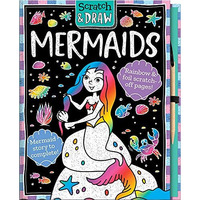 Scratch and Draw Mermaids [Hardcover]