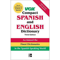 Vox Compact Spanish & English Dictionary, 3E (HC) [Hardcover]