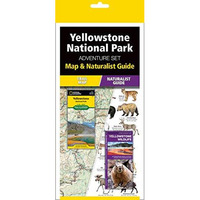 Yellowstone National Park Adventure Set: Trail Map & Wildlife Guide [Mixed media product]