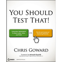 You Should Test That: Conversion Optimization for More Leads, Sales and Profit o [Paperback]