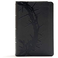 KJV Large Print Compact Reference Bible, Charcoal LeatherTouch [Unknown]