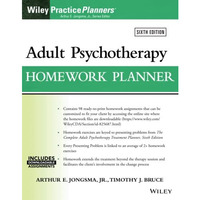 Adult Psychotherapy Homework Planner [Paperback]
