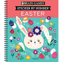 Brain Games - Sticker by Number: Easter [Unknown]