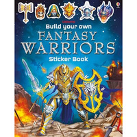 Build Your Own Fantasy Warriors Sticker Book [Paperback]