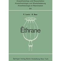 thrane: Proceeding of the First European Symposium on Modern Anesthetic Agents  [Paperback]