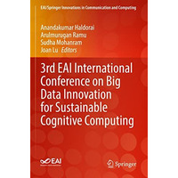 3rd EAI International Conference on Big Data Innovation for Sustainable Cognitiv [Paperback]