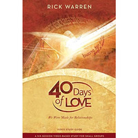 40 Days of Love Bible Study Guide: We Were Made for Relationships [Paperback]