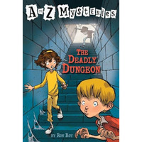 A to Z Mysteries: The Deadly Dungeon [Paperback]