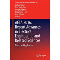 AETA 2016: Recent Advances in Electrical Engineering and Related Sciences: Theor [Hardcover]