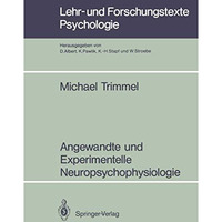 Angewandte und Experimentelle Neuropsychophysiologie [Paperback]
