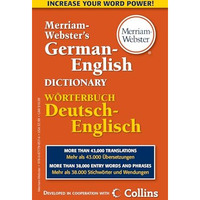 Merriam-Webster's German-English Dictionary (german Edition) [Mass Market Paperbac]