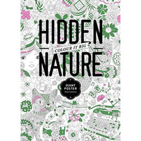 The Hidden Nature Coloring Poster [Paperback]