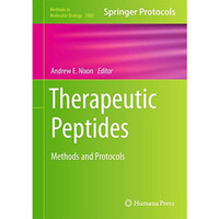 Therapeutic Peptides: Methods and Protocols [Hardcover]