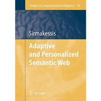 Adaptive and Personalized Semantic Web [Hardcover]