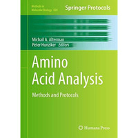 Amino Acid Analysis: Methods and Protocols [Hardcover]
