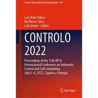 CONTROLO 2022: Proceedings of the 15th APCA International Conference on Automati [Hardcover]