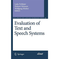 Evaluation of Text and Speech Systems [Paperback]