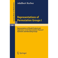 Representations of Permutation Groups I: Representations of Wreath Products and  [Paperback]