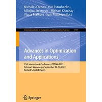 Advances in Optimization and Applications: 13th International Conference, OPTIMA [Paperback]