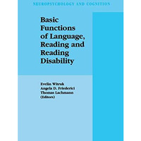 Basic Functions of Language, Reading and Reading Disability [Hardcover]