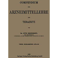 Compendium der Arzneimittellehre f?r Tieraerzte [Paperback]