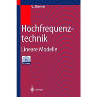 Hochfrequenztechnik: Lineare Modelle [Paperback]