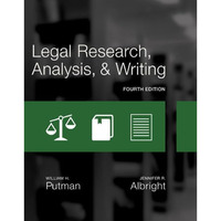 Legal Research, Analysis, and Writing [Paperback]