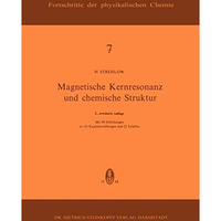 Magnetische Kernresonanz und Chemische Struktur [Paperback]