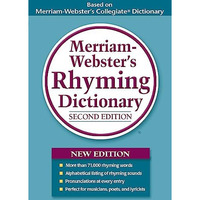 Merriam-Webster's Rhyming Dictionary [Paperback]