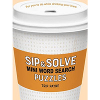 Sip & Solve Mini Word Search Puzzles [Paperback]