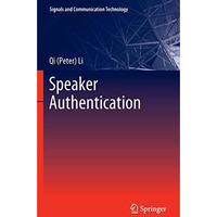 Speaker Authentication [Paperback]