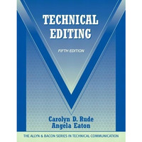 Technical Editing [Paperback]