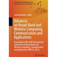 Advances on Broad-Band and Wireless Computing, Communication and Applications: P [Paperback]