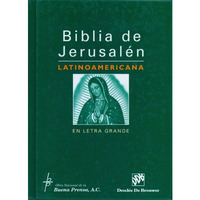 Biblia de Jerusalen Latinoamericana En Letra Grande [Hardcover]