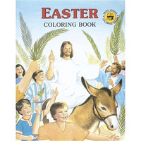 Coloring Book About Easter (10 Pack) [Paperback]