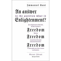 Great Ideas an Answer To the Question: What Is Enlightenment? [Paperback]