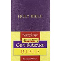 KJV Gift & Award Bible, Flexisoft (Red Letter, Imitation Leather, Purple Roy [Leather / fine bindi]