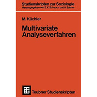 Multivariate Analyseverfahren [Paperback]