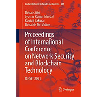 Proceedings of International Conference on Network Security and Blockchain Techn [Paperback]