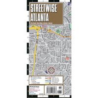 Streetwise Atlanta Map: Laminated City Center Map of Atlanta, Georgia [Sheet map, folded]