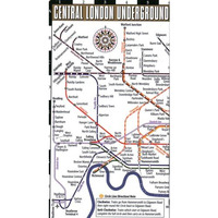 Streetwise London Underground Map: Laminated Map of the London Underground, Engl [Sheet map, folded]